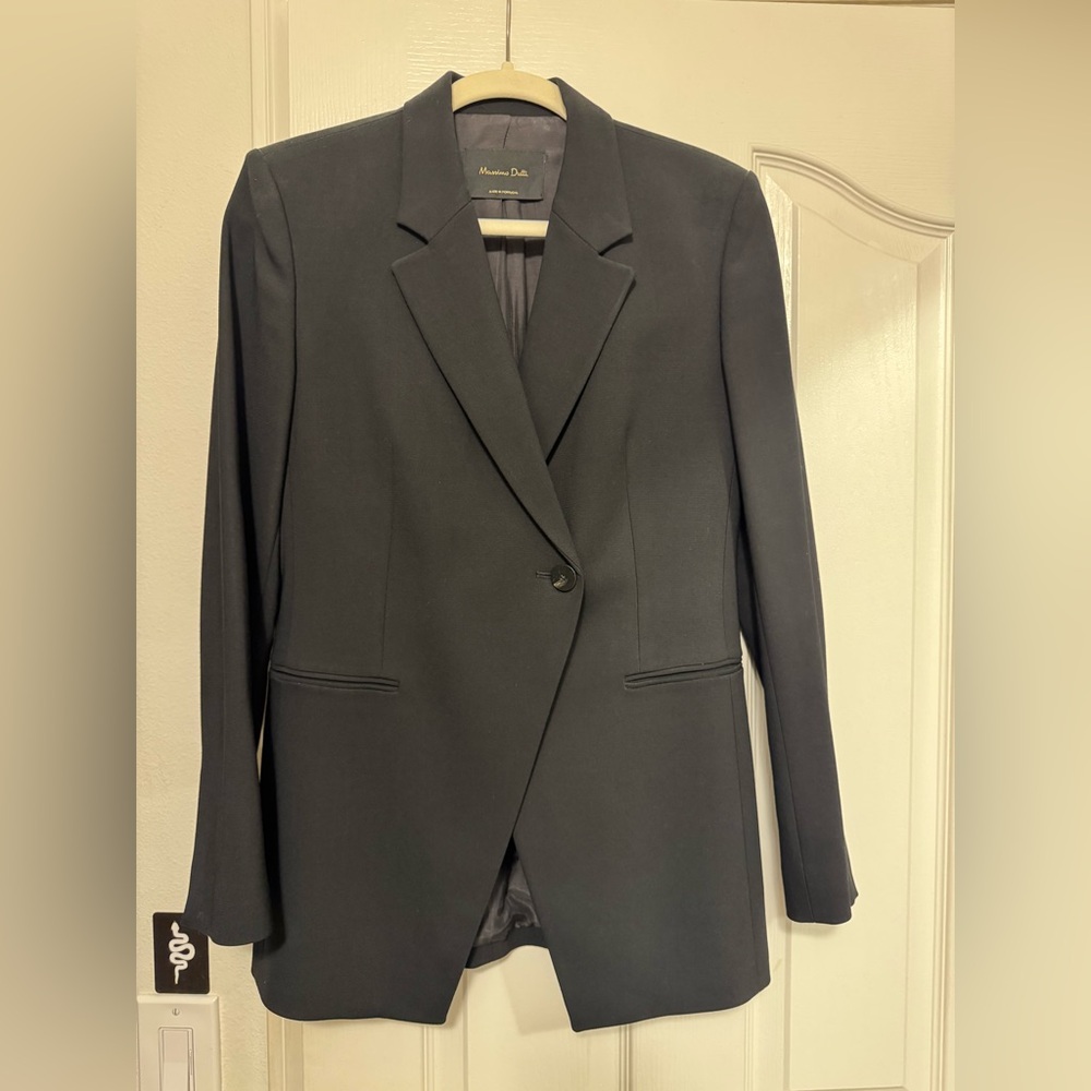 Massimo Dutti Charcoal Jacket